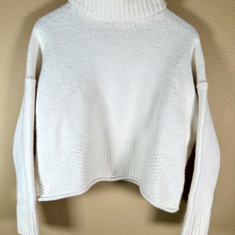 Madewell Sadler Turtleneck Sweater in Ivory - Picture 6 of 10